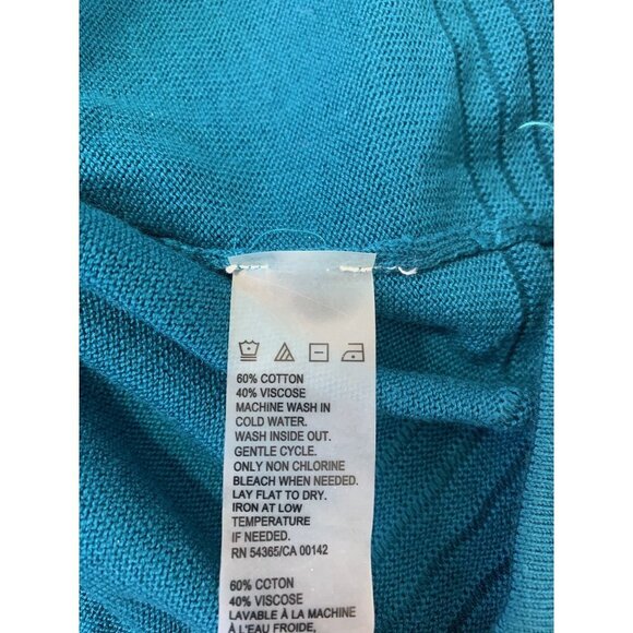 Allison Daley Women's Real Teal Plus Size Top - Picture 6 of 7